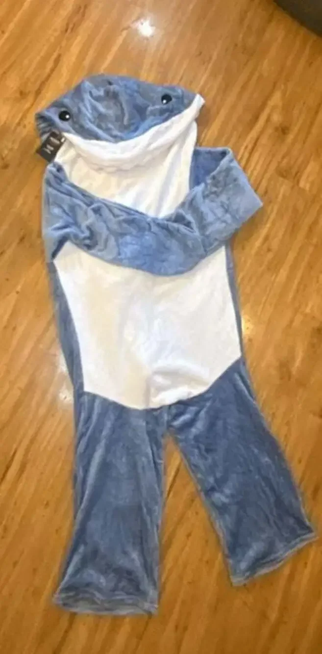 Halloween Collection Shark Plush Onesie Costume